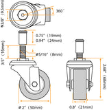 Caster Wheels  for Creeper and Roller Seat (LRC-2)